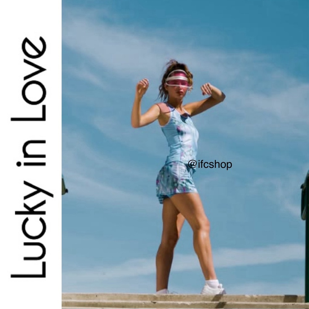 NWT Lucky in Love Floral Fantasy Tennis Skirt S